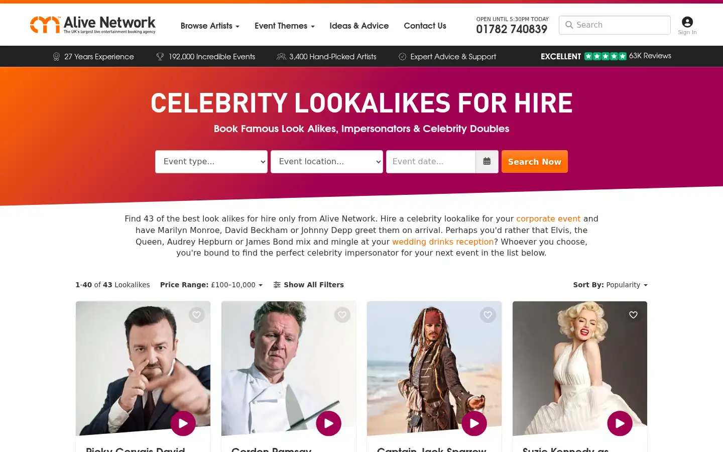 Screenshot of alivenetwork.com