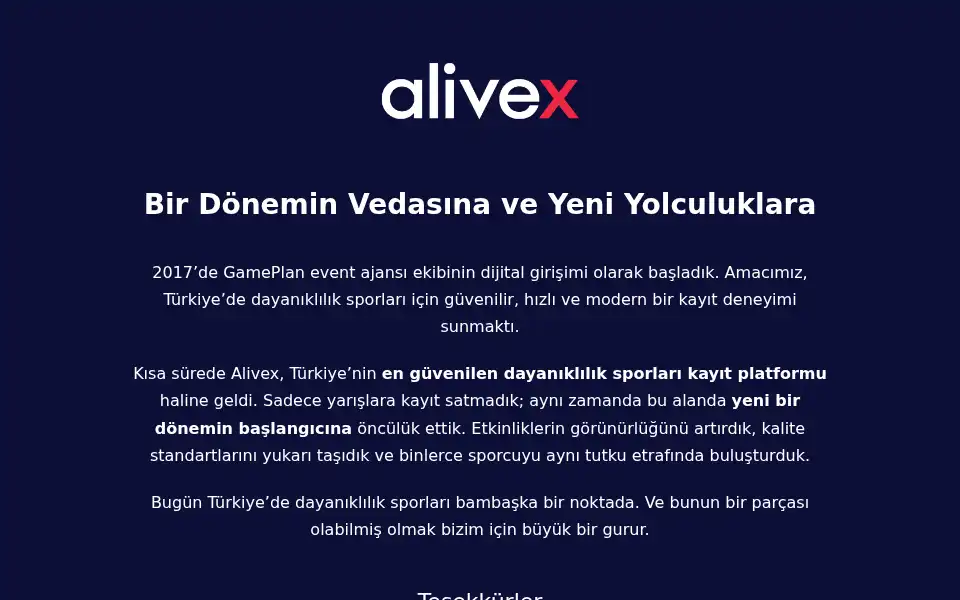 Screenshot of alivex.com