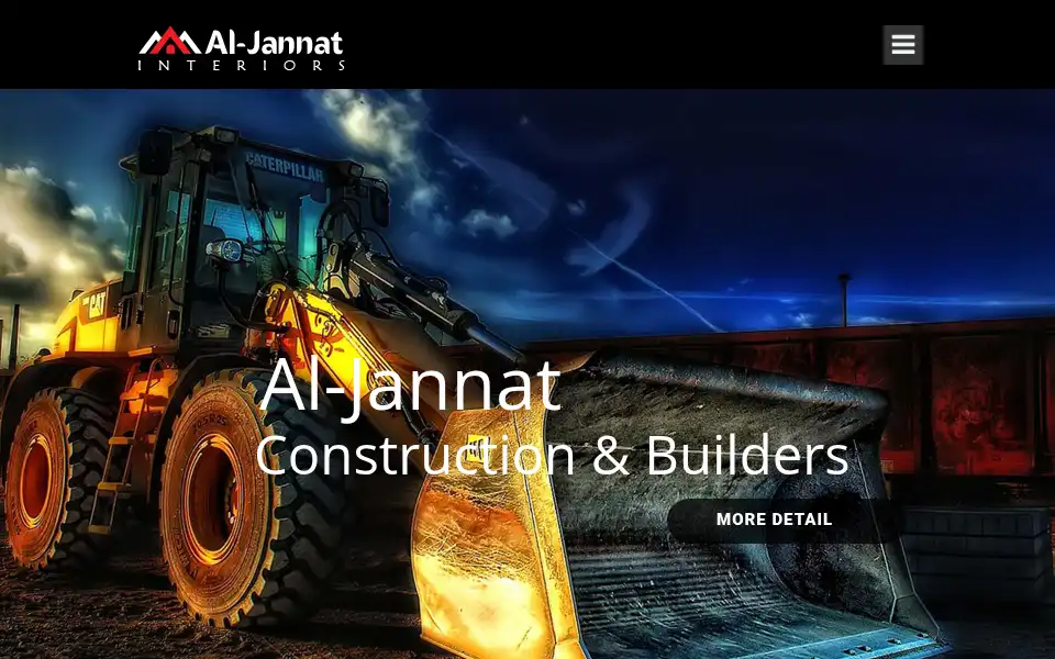 Screenshot of aljannatinteriors.com.pk