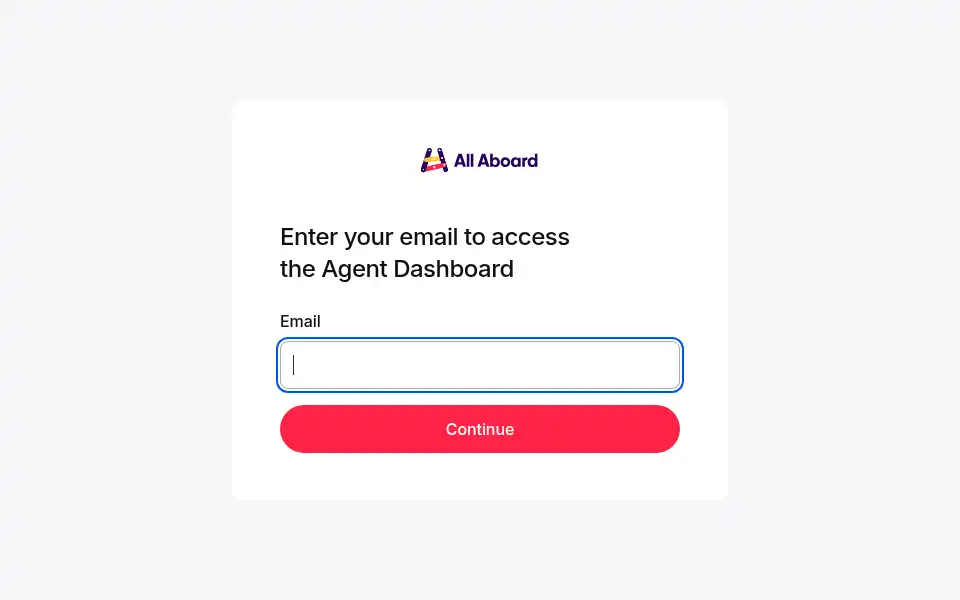 Screenshot of allaboard.eu
