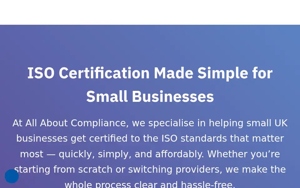 Screenshot of allaboutquality.co.uk