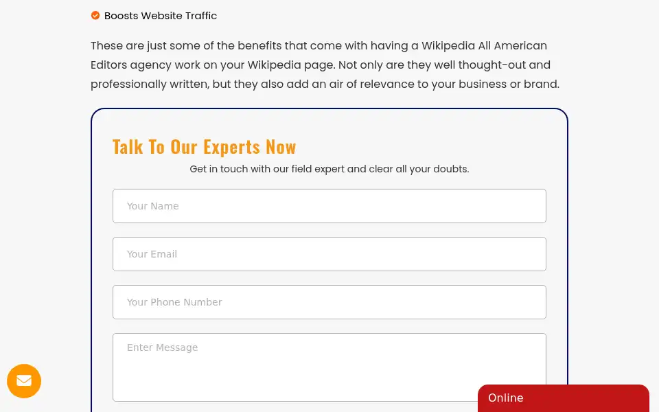Screenshot of allamericaneditors.com