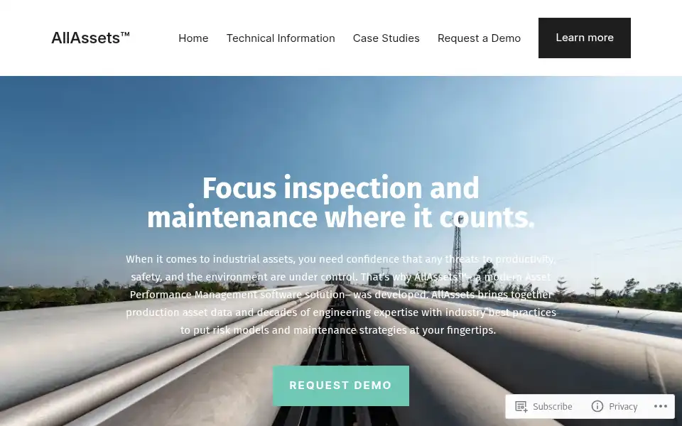 Screenshot of allassets.com