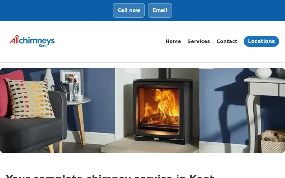 Screenshot of allchimneys-kent.co.uk