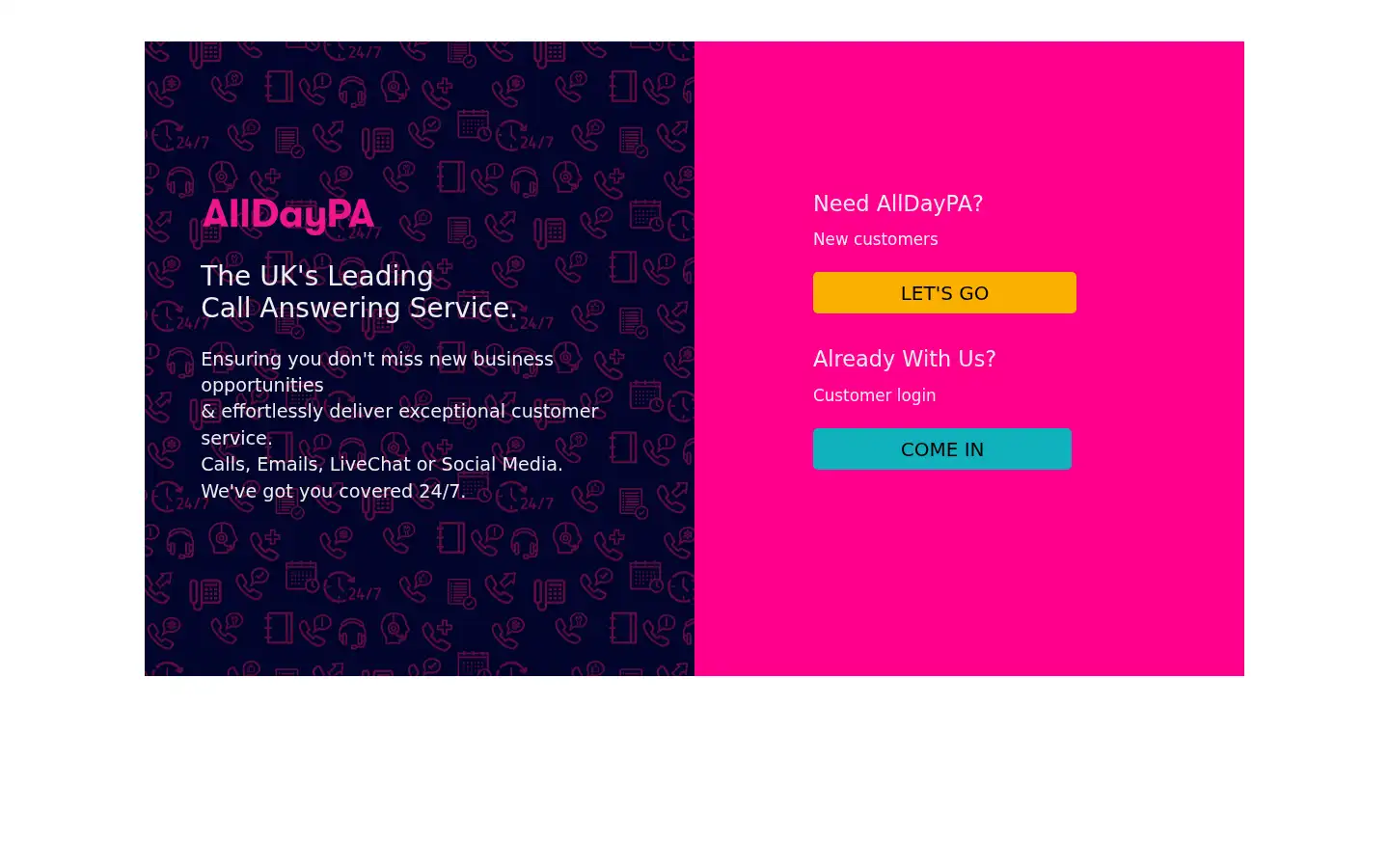 Screenshot of alldaypa.com