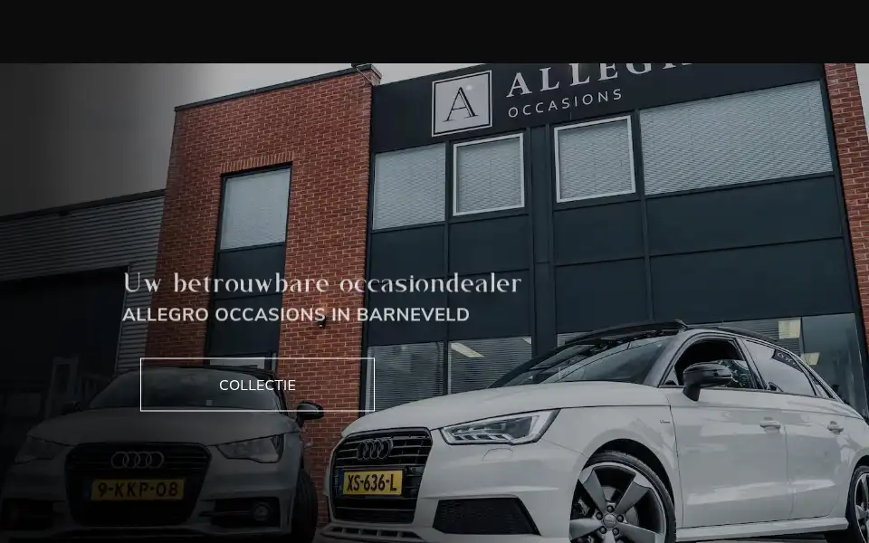 Screenshot of allegro-occasions.nl