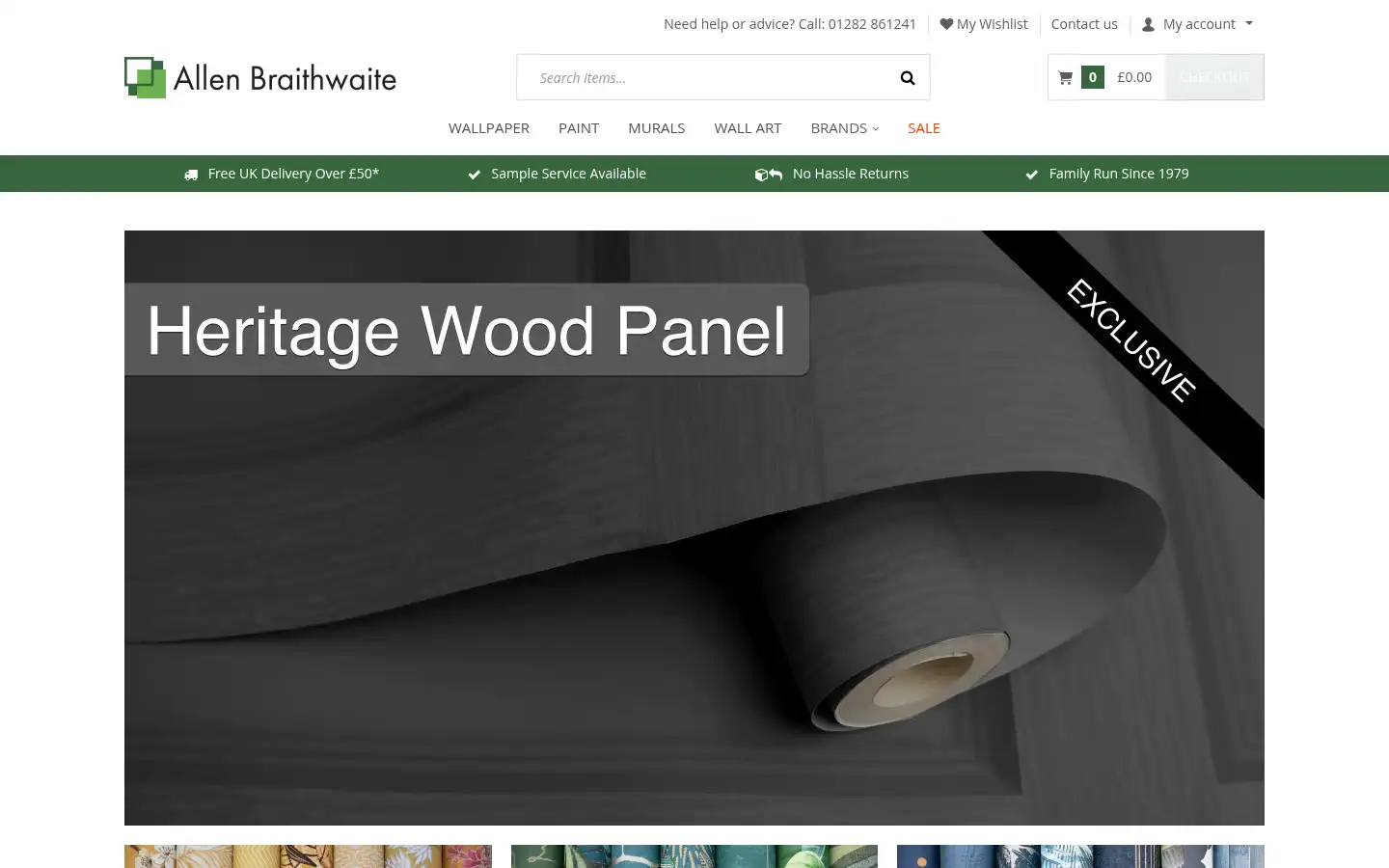 Screenshot of allenbraithwaite.co.uk