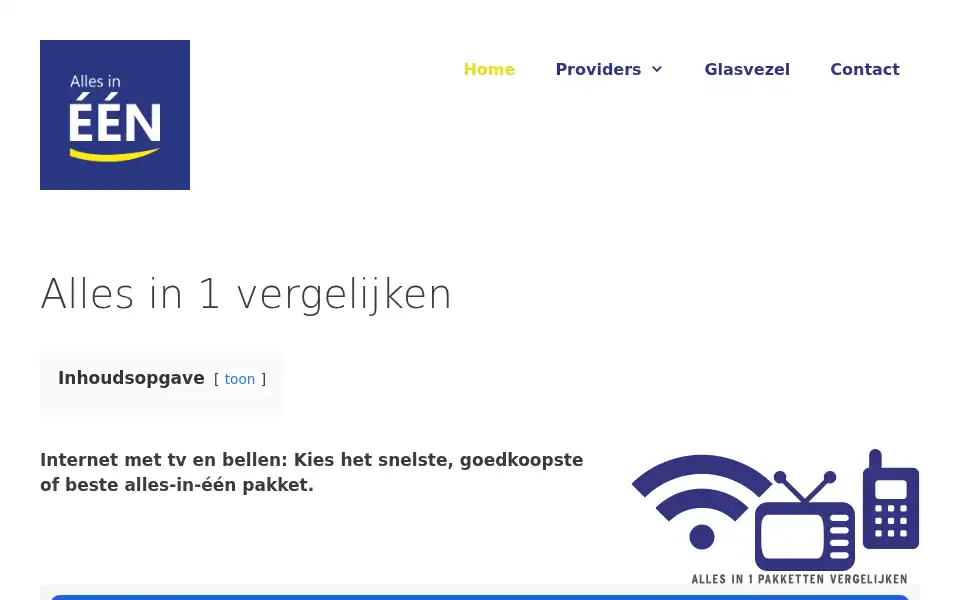 Screenshot of allesin1vergelijken.eu