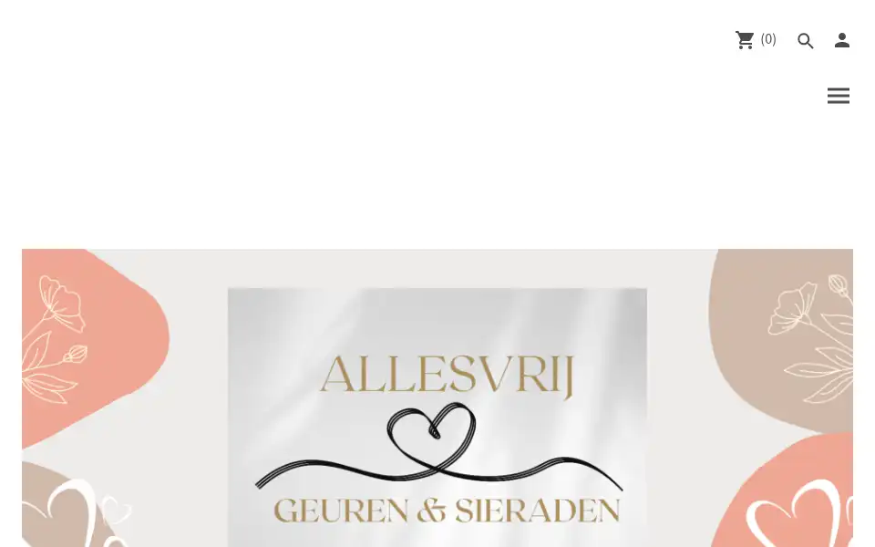 Screenshot of allesvrij.nl