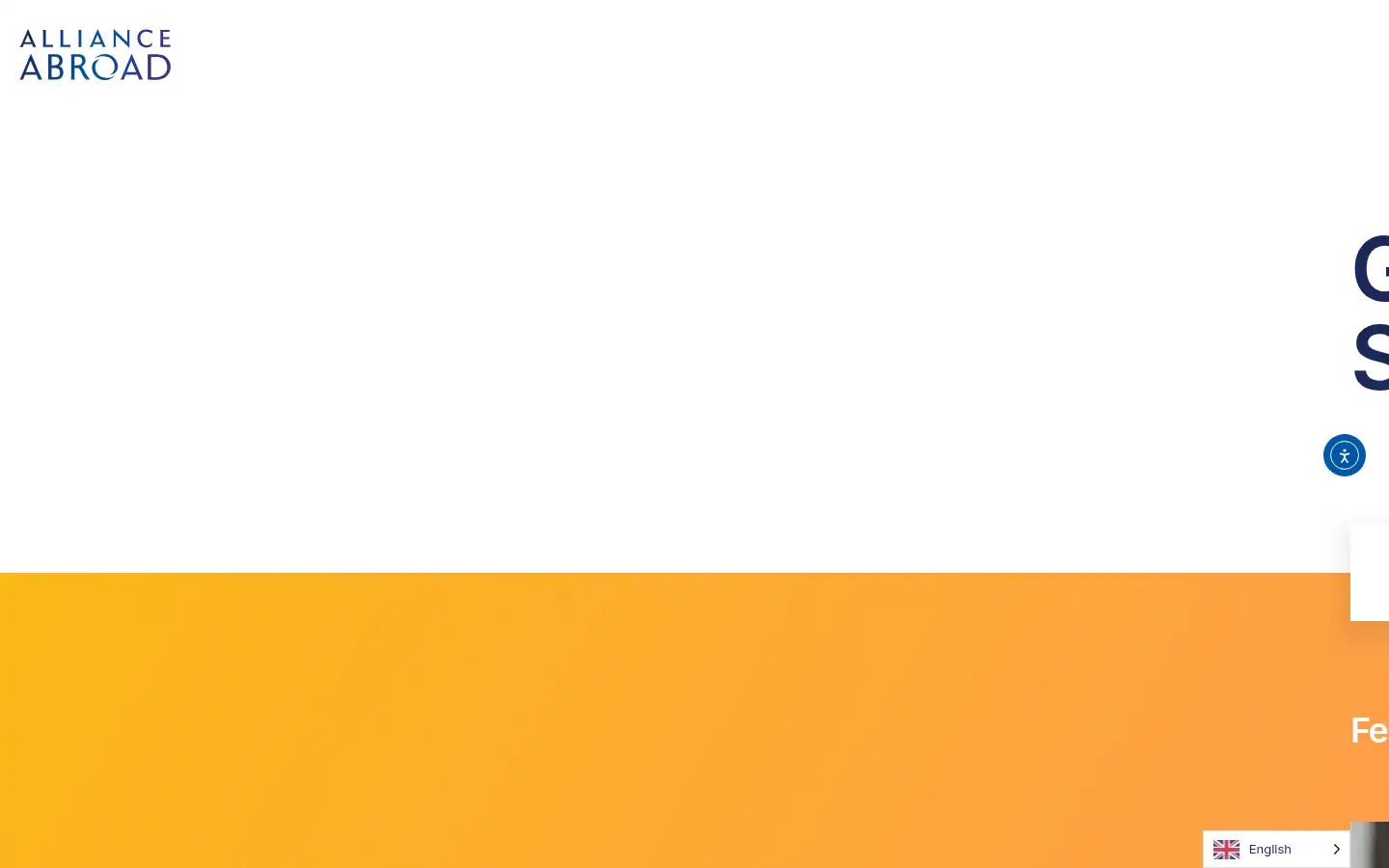 Screenshot of allianceabroad.com
