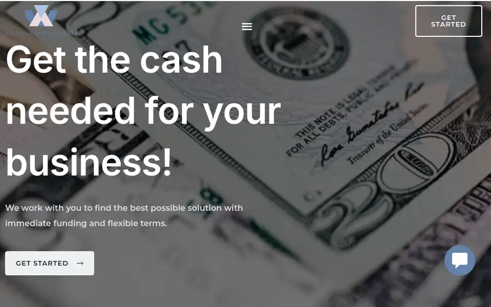 Screenshot of alliancecapitalus.com