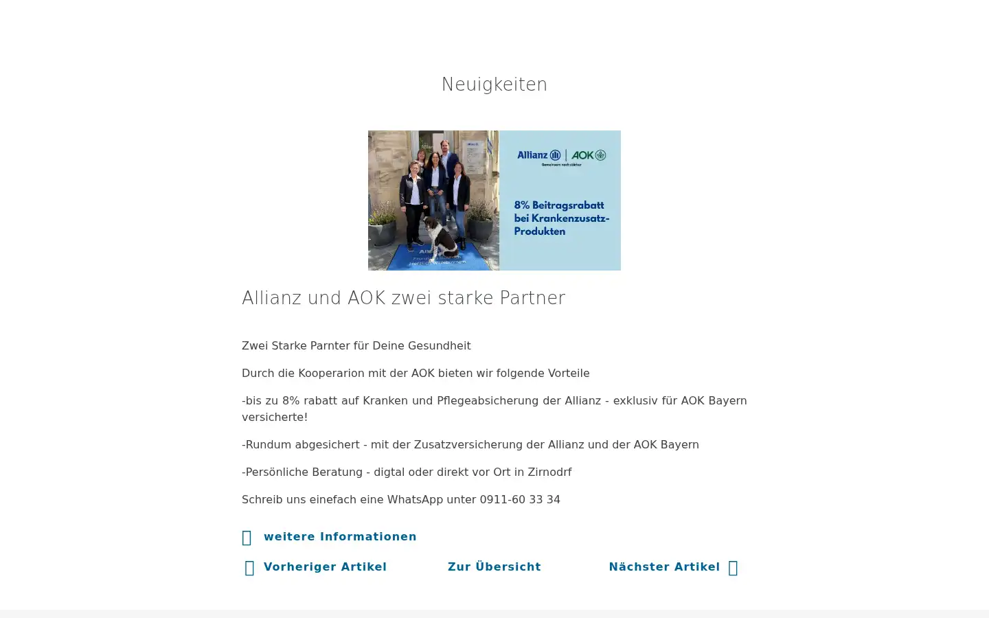 Screenshot of allianz-boensch.de