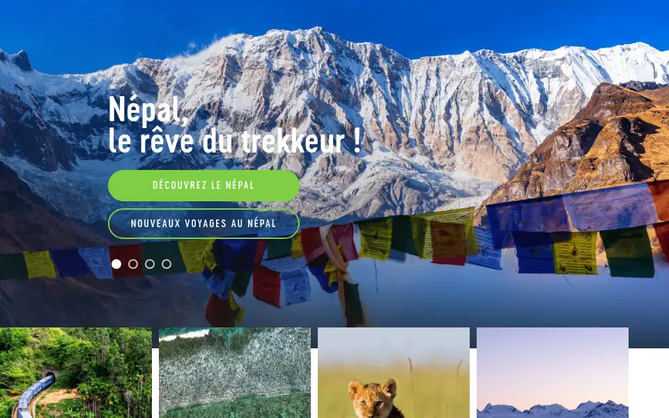 Screenshot of allibert-trekking.com