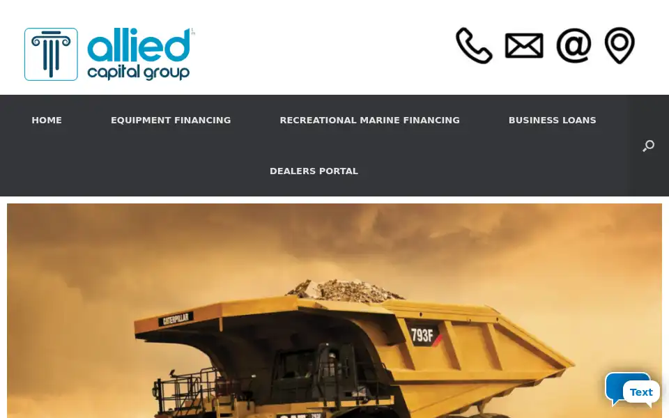 Screenshot of alliedcapitalgrp.com