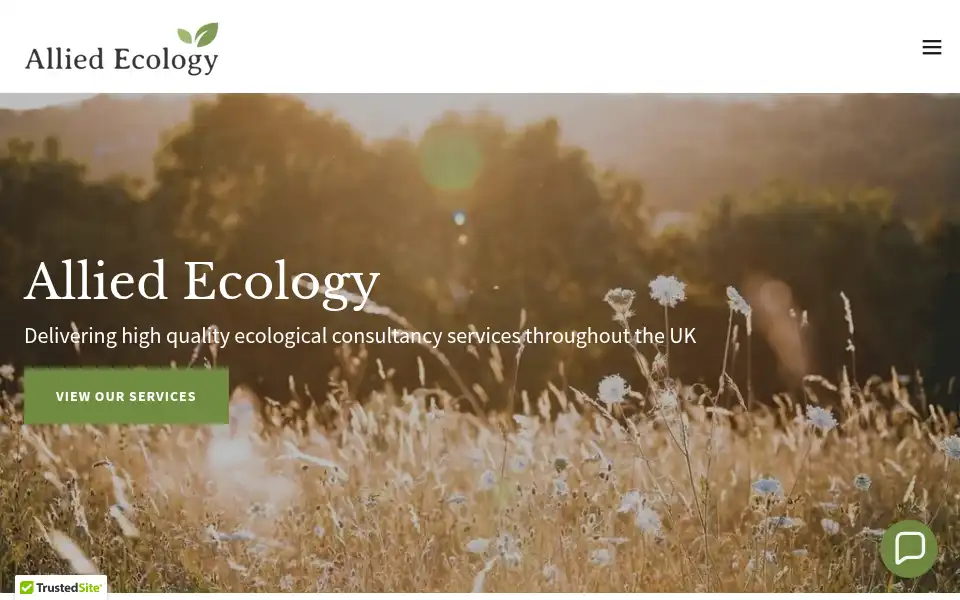 Screenshot of alliedecology.co.uk