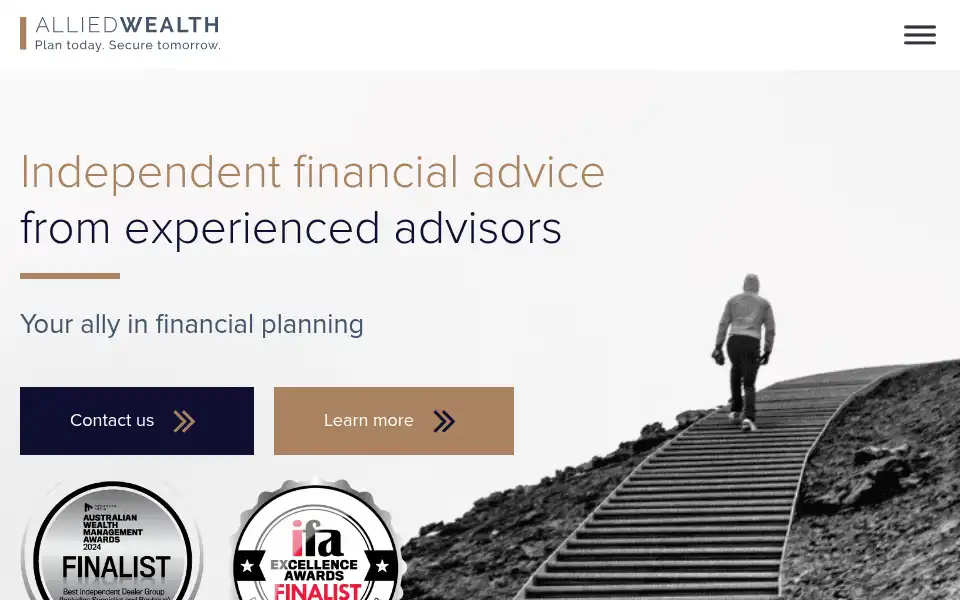 Screenshot of alliedwealth.com.au