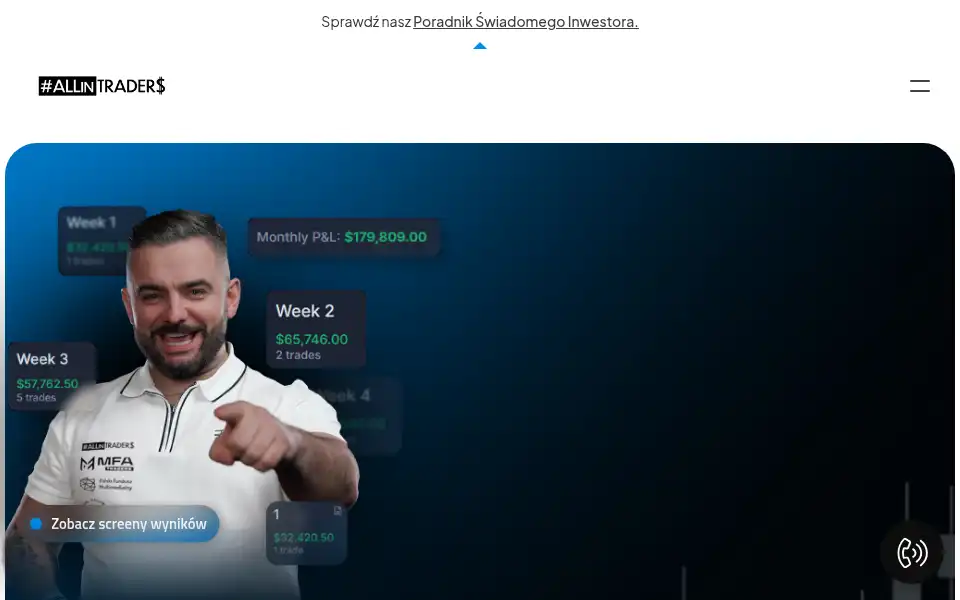 Screenshot of allintraders.com