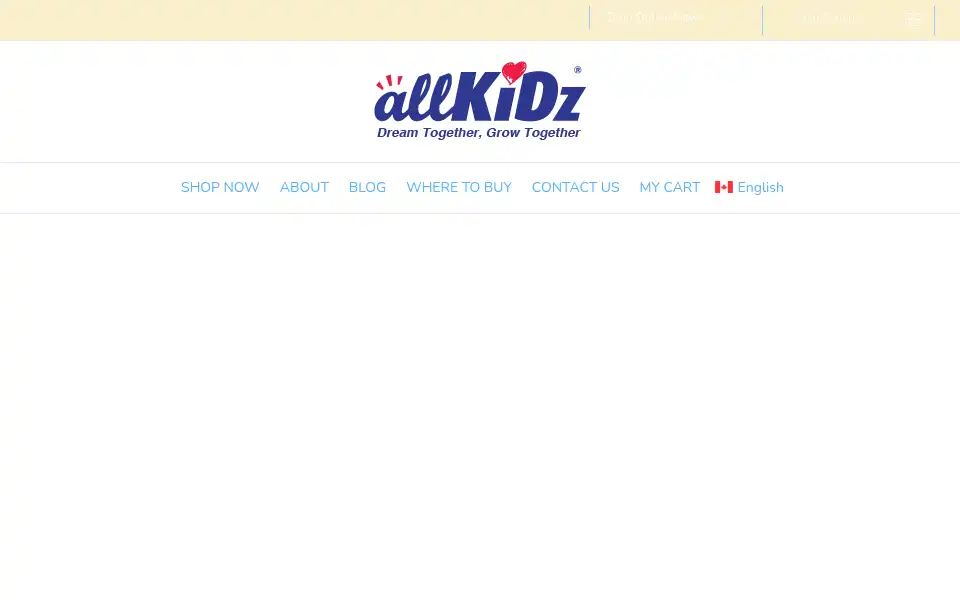Screenshot of allkidzcanada.com