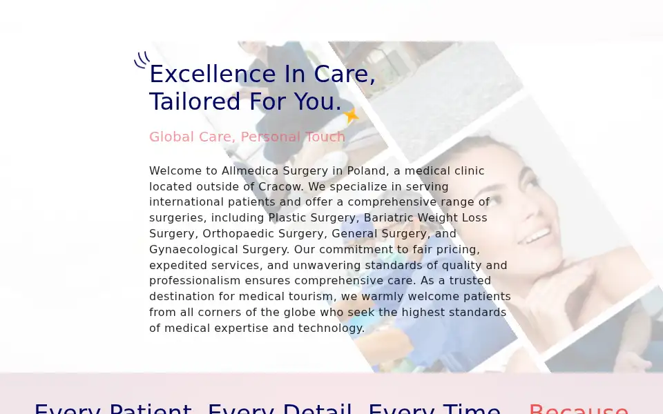Screenshot of allmedica.com
