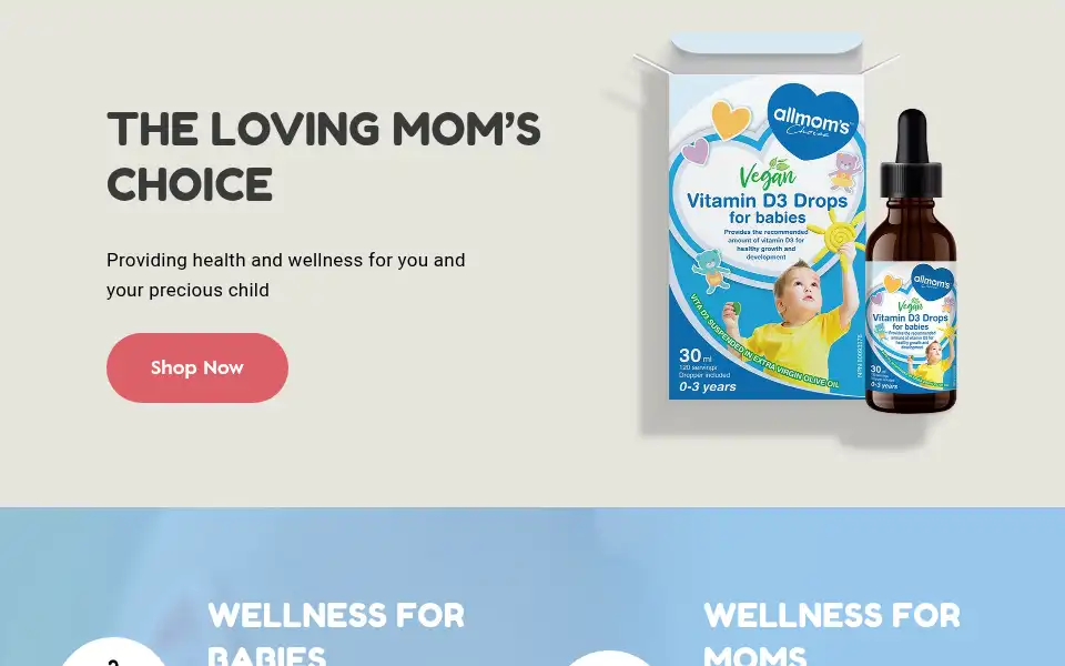 Screenshot of allmomschoice.com