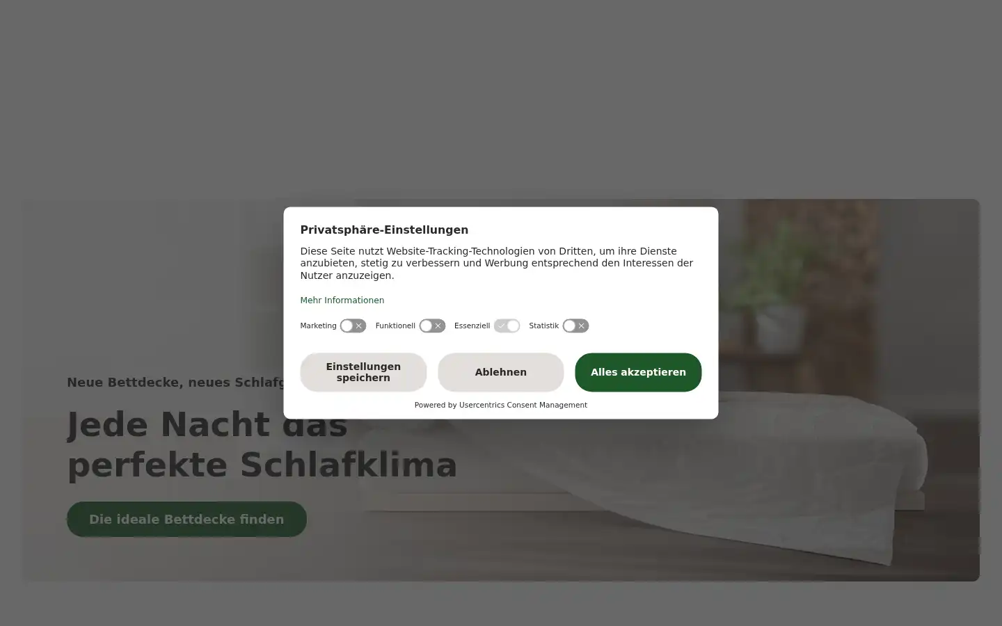 Screenshot of allnatura.de