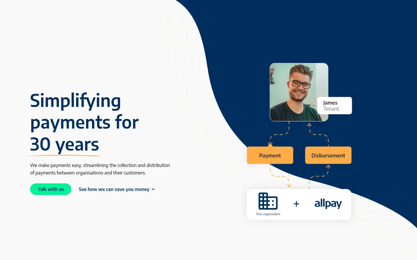 Screenshot of allpay.net