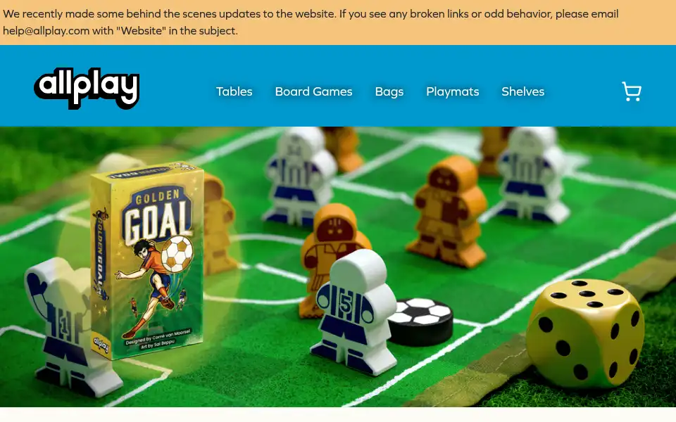 Screenshot of allplay.com