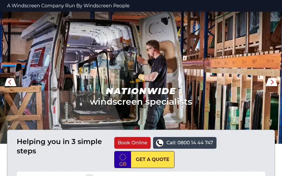Screenshot of allscreens-nationwide.co.uk