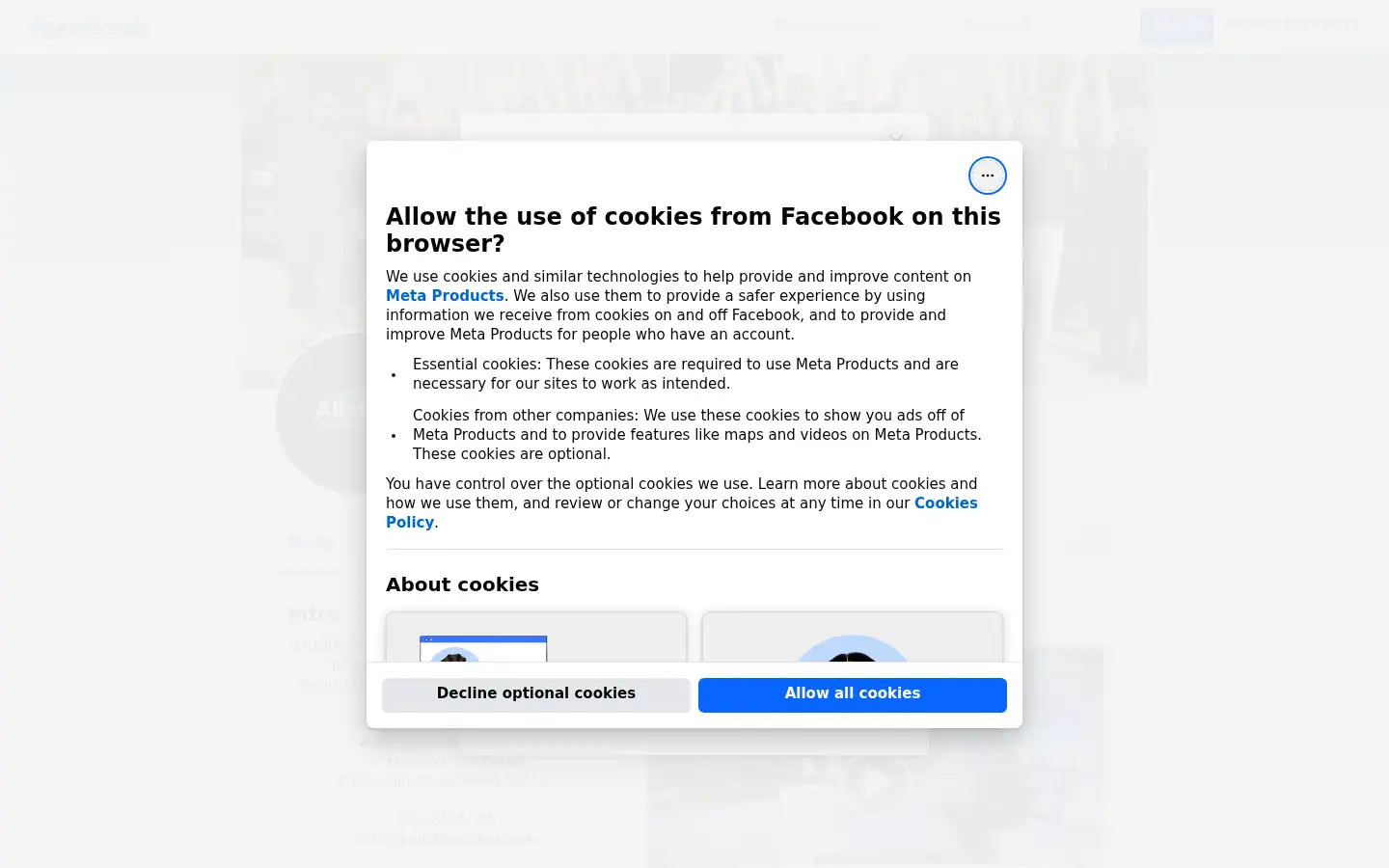 Screenshot of allstarsservice.dk