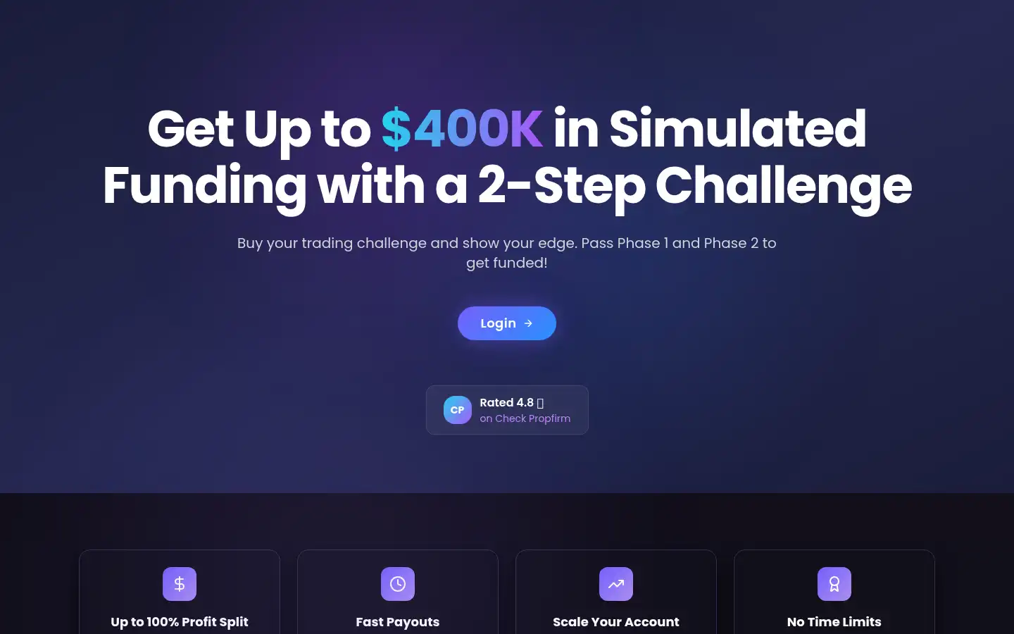 Screenshot of alltradersfunds.com
