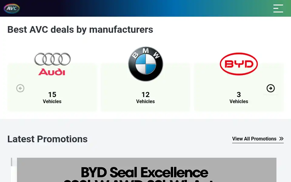 Screenshot of allvehiclecontracts.co.uk