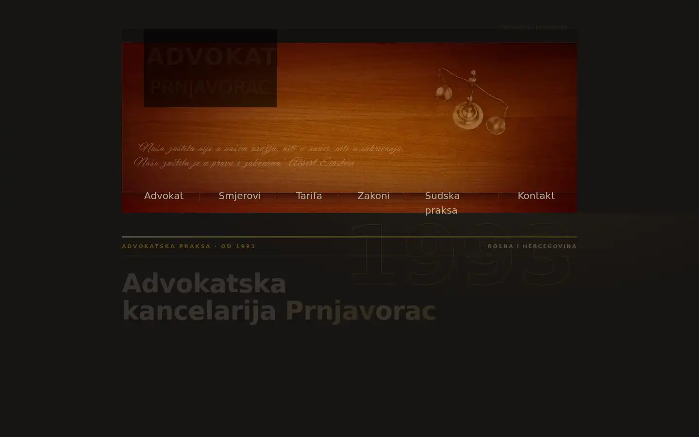 Screenshot of almaprnjavorac.com
