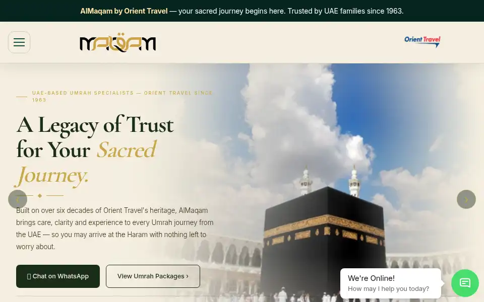 Screenshot of almaqam.com
