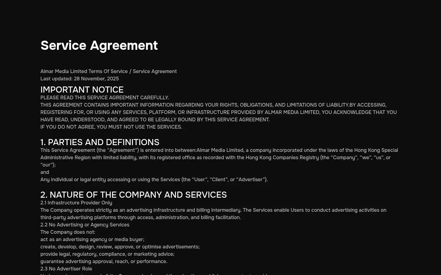 Screenshot of almarmedia.com