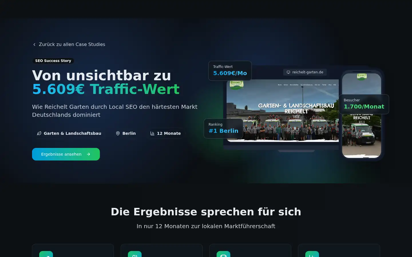 Screenshot of almaron.de