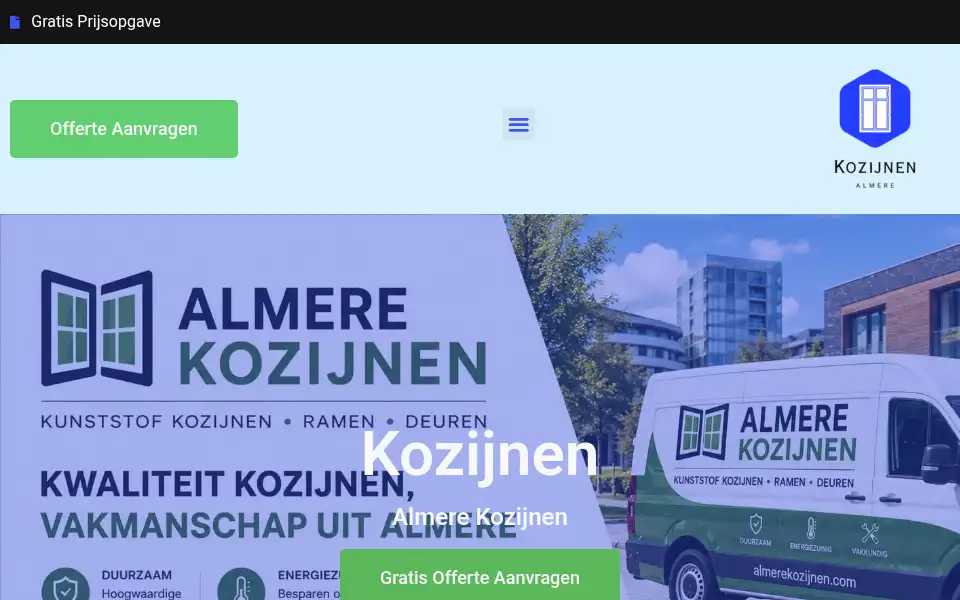 Screenshot of almerekozijnen.com