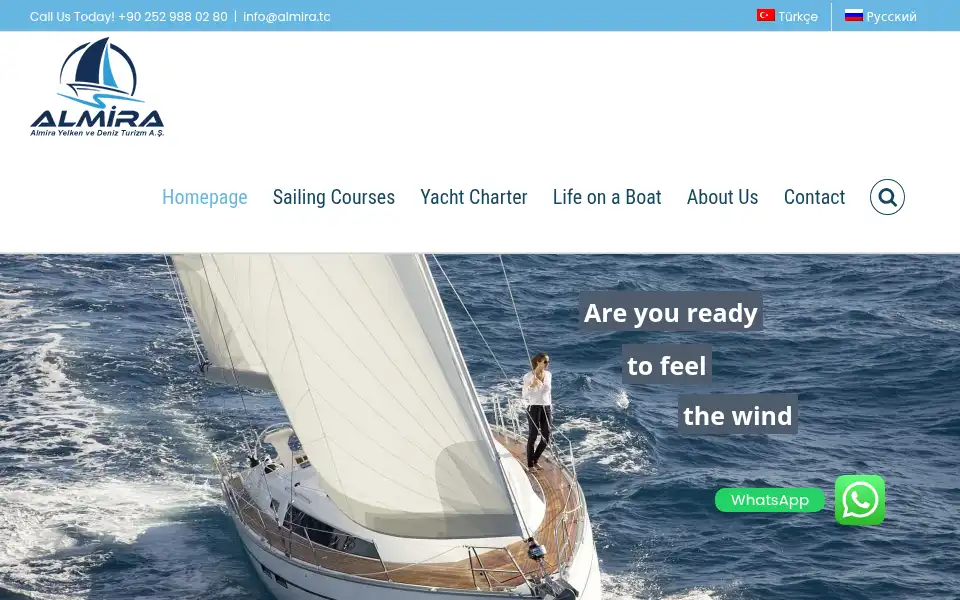 Screenshot of almira.tc