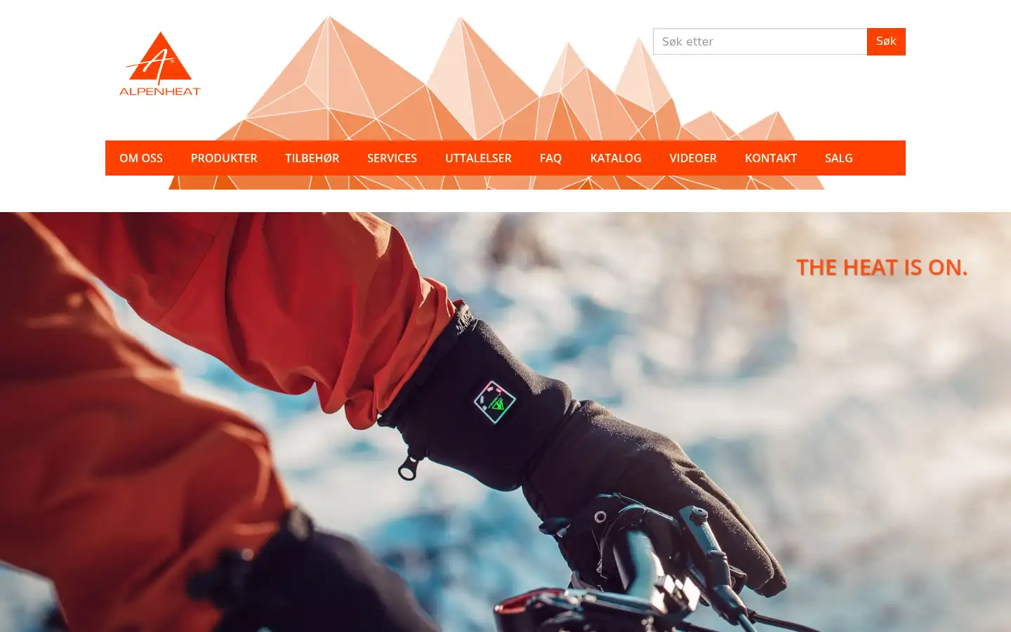 Screenshot of alpenheat.com