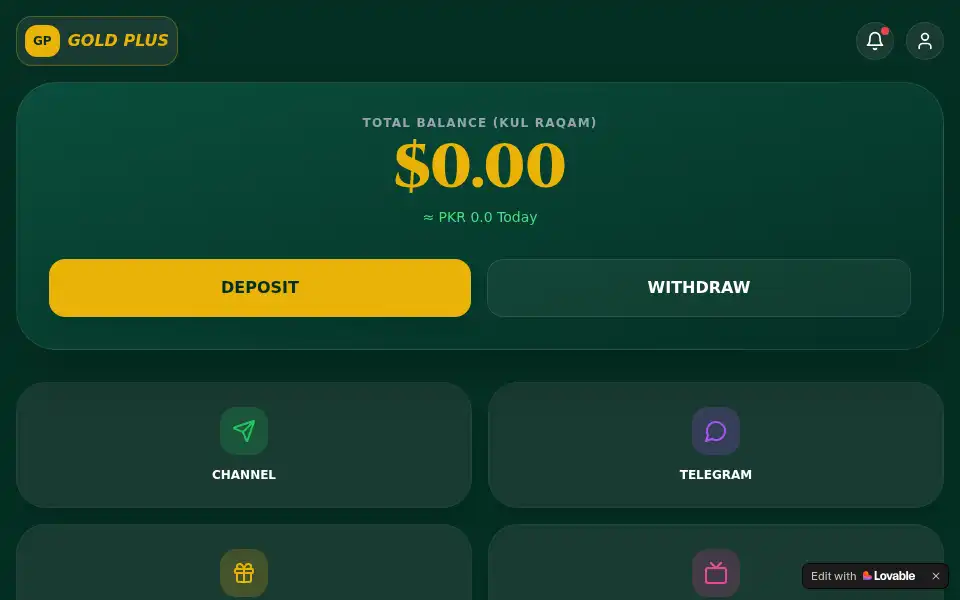 Screenshot of alpha-ads.lovable.app