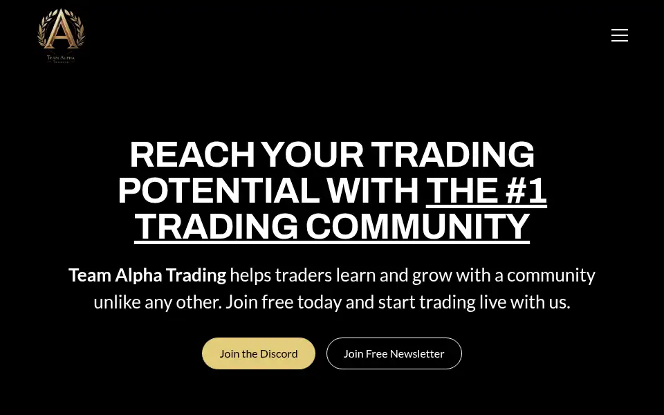Screenshot of alphainvestoracademy.com