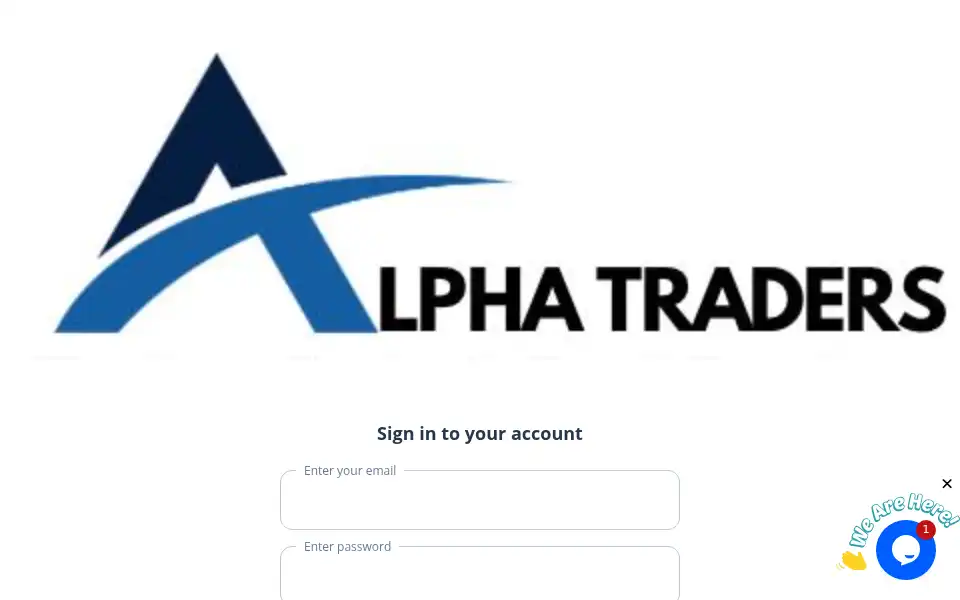 Screenshot of alphaprotraders.com