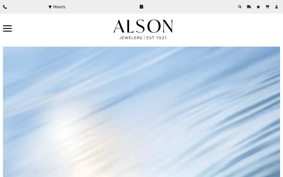 Screenshot of alsonjewelers.com