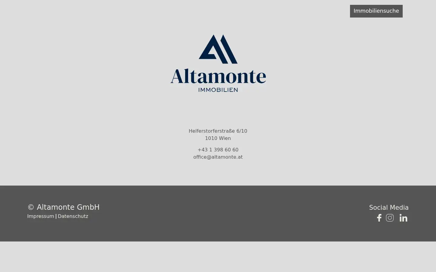 Screenshot of altamonte.at