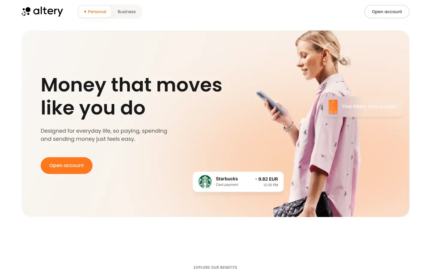Screenshot of altery.com