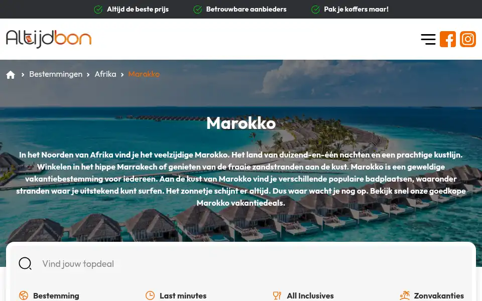 Screenshot of altijdbon.nl