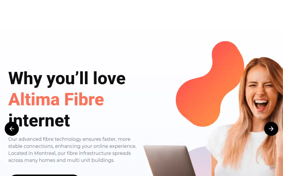 Screenshot of altimatel.com