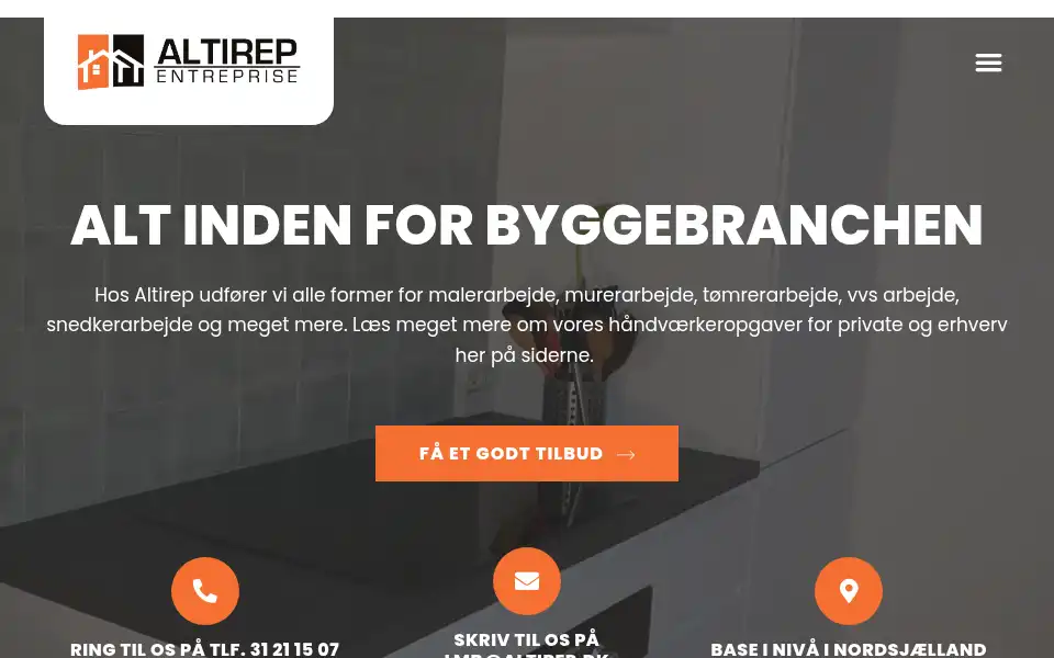 Screenshot of altirep.dk