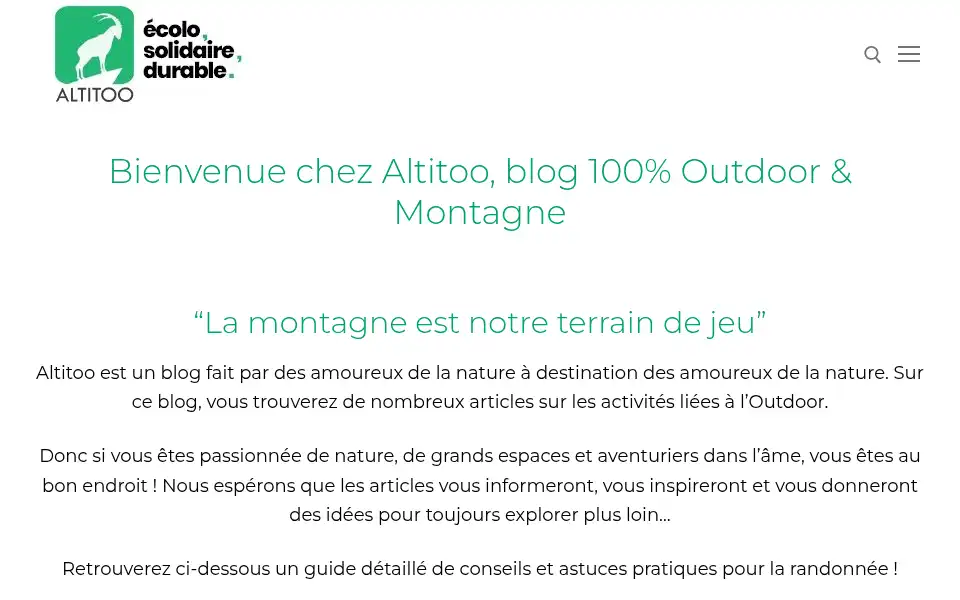 Screenshot of altitoo.com