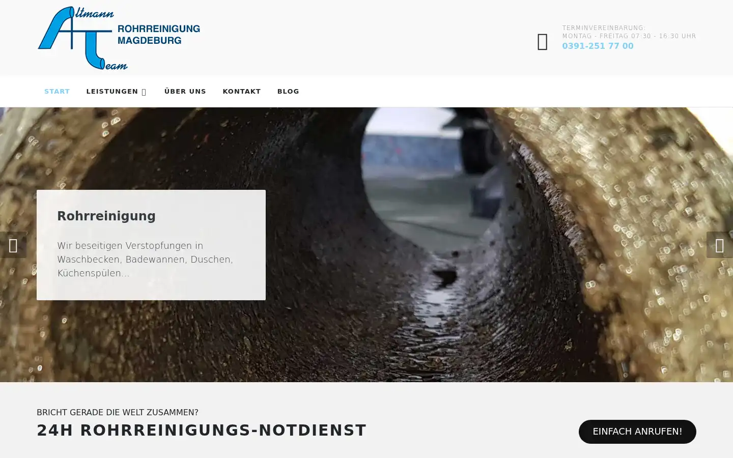 Screenshot of altmann-team.de