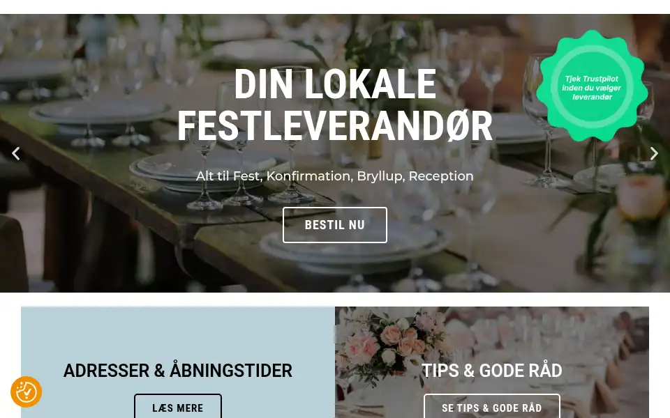Screenshot of alttilfesten.dk